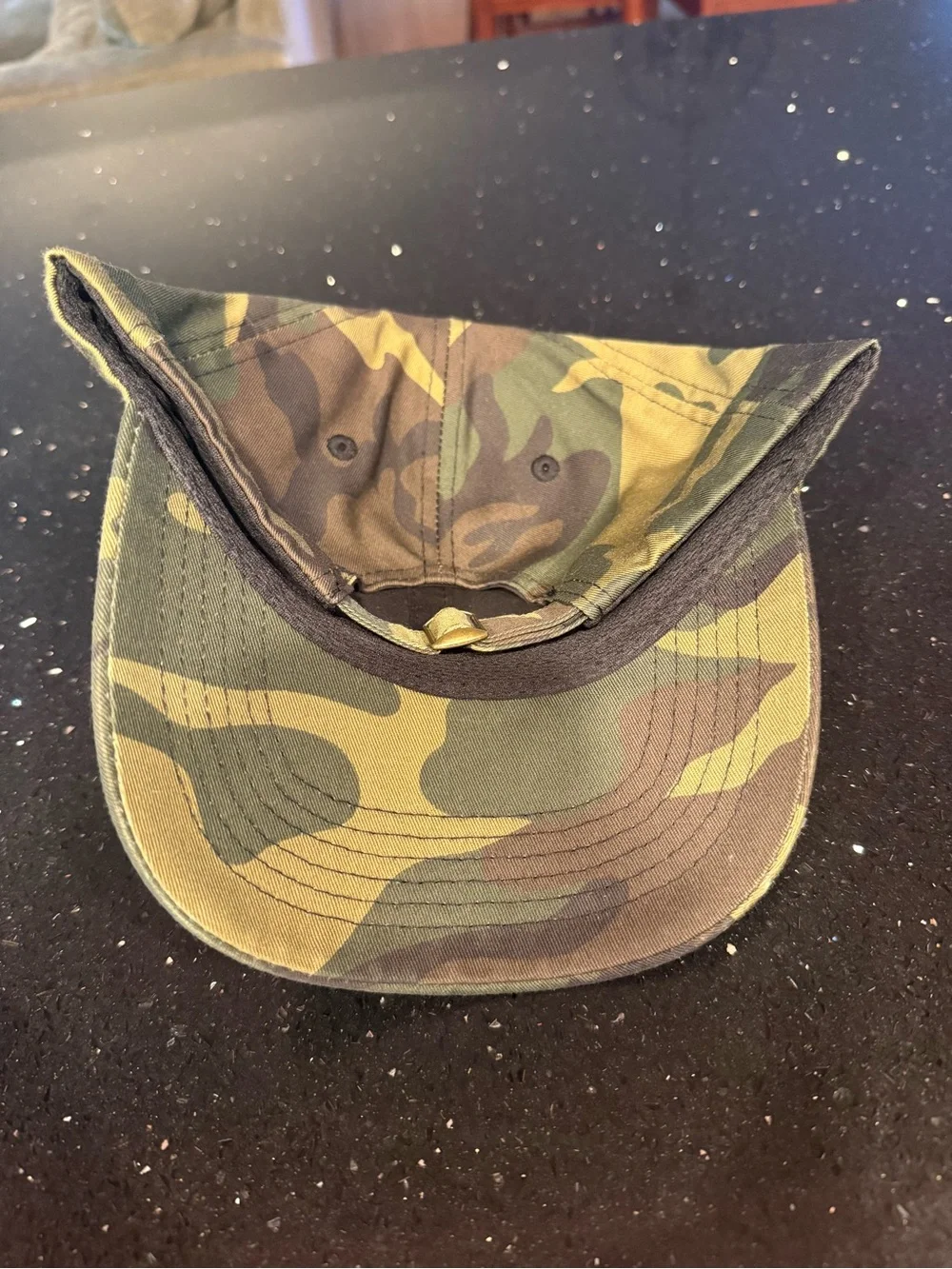 Camouflage USA Embroidered Baseball Cap